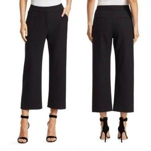 ALC Black Wool Blend Cropped Pants, size 12